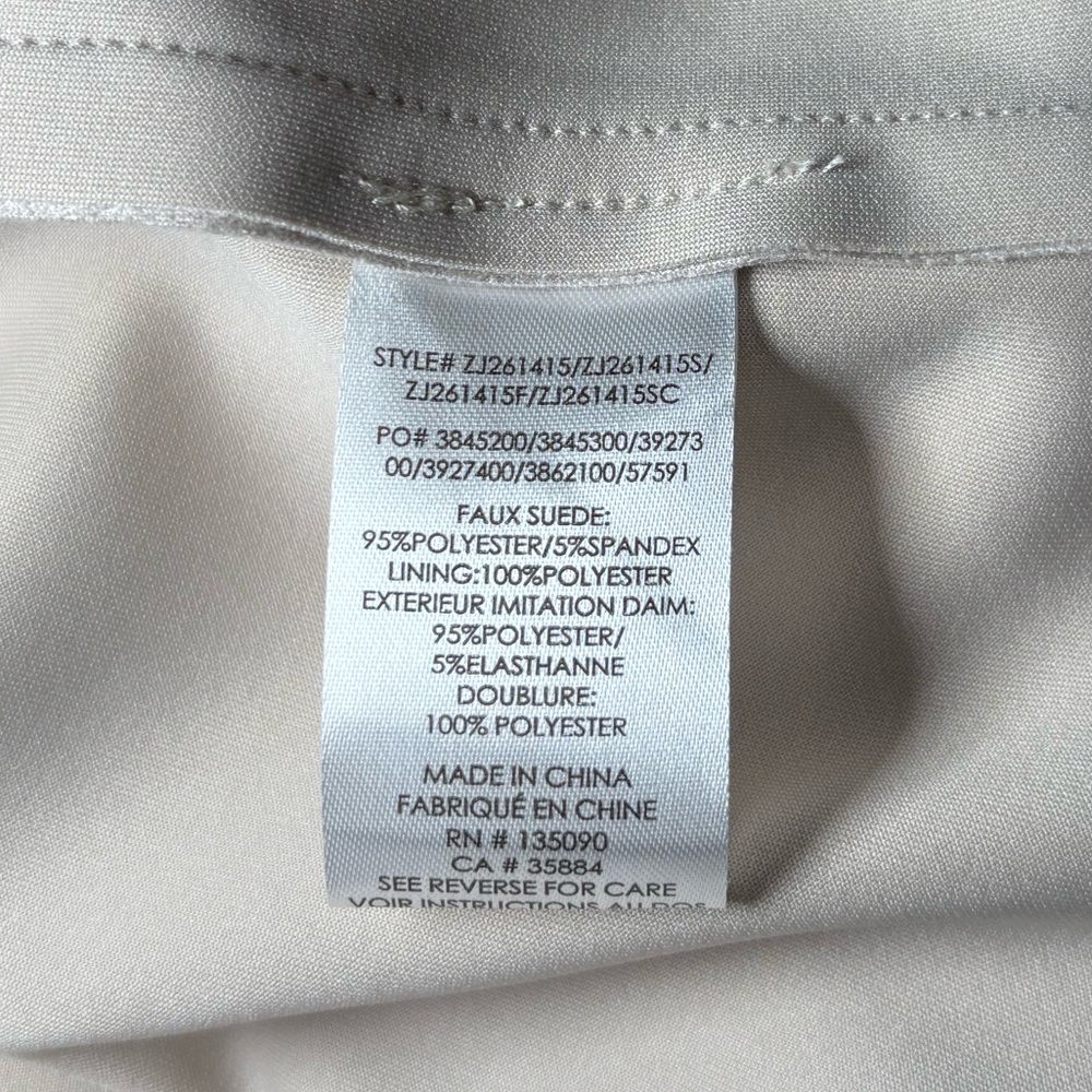 NWOT! Z Supply Dillon Light Beige Faux Suede Button-Front Jacket - Picture 6 of 6